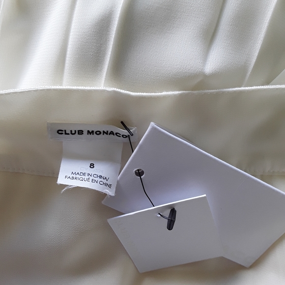 NWT Club Monaco pleated skirt *flaw* - Picture 4 of 8